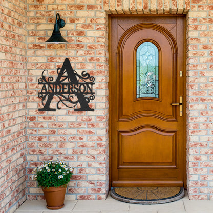 Custom Split Letter Monogram